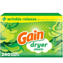 Gain Original Dryer Sheets - 240ct