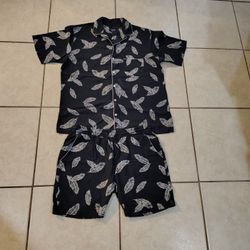 Mens Beach Feather Set