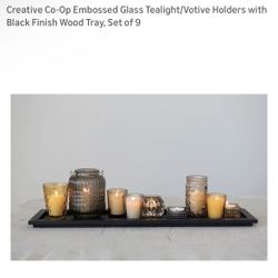 Candle Table Decor 