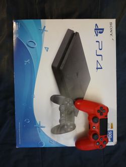 PS4 Slim 500GB Jet Black + Original Box