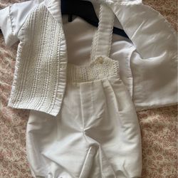 Baptism boy clothes