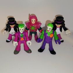 DC Comics Imaginext mini figures lot 
