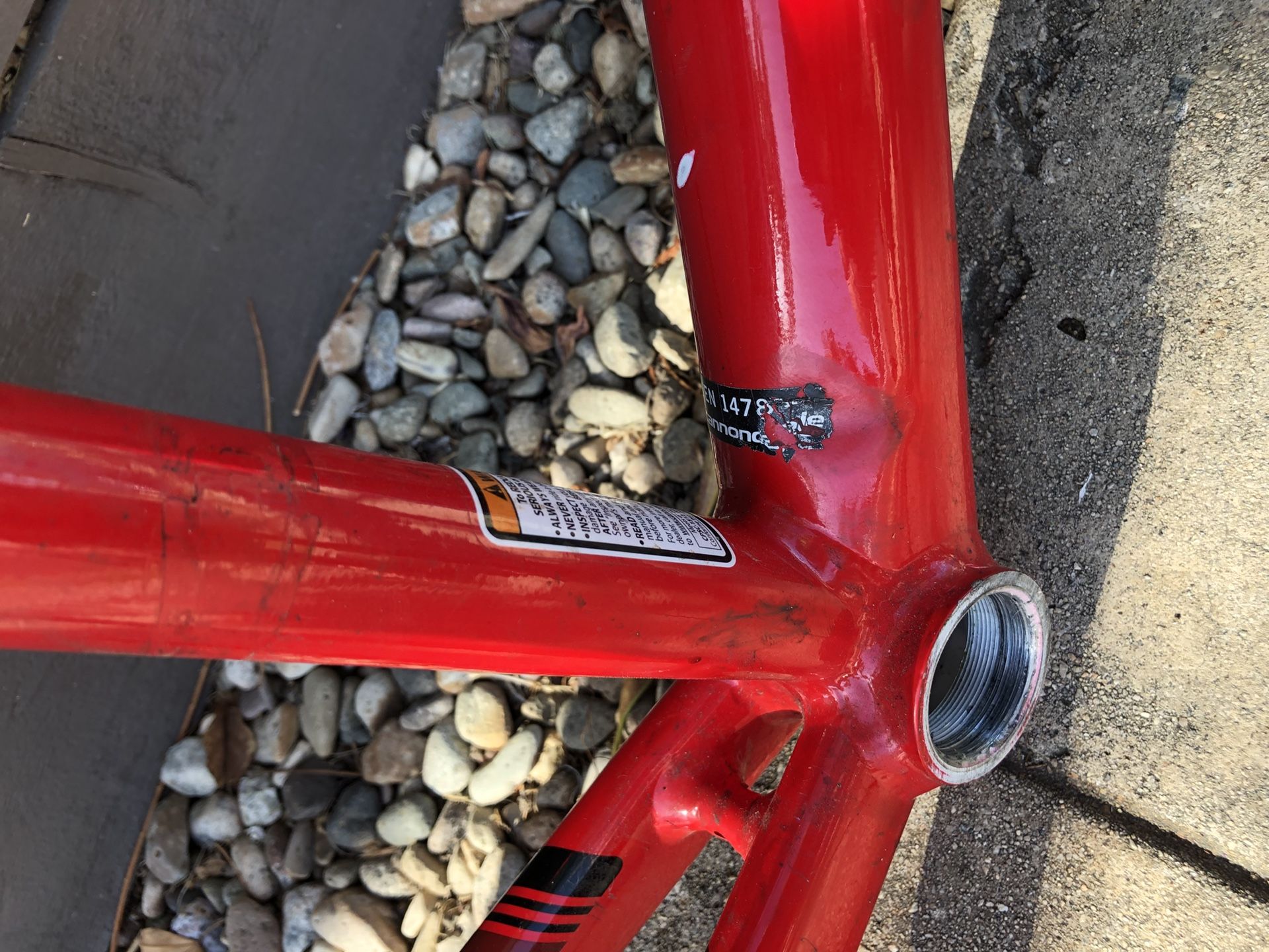 2015 Cannondale Caad8 Frameset