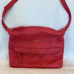 New Kate Spade NYC pebbled leather shoulder bag
