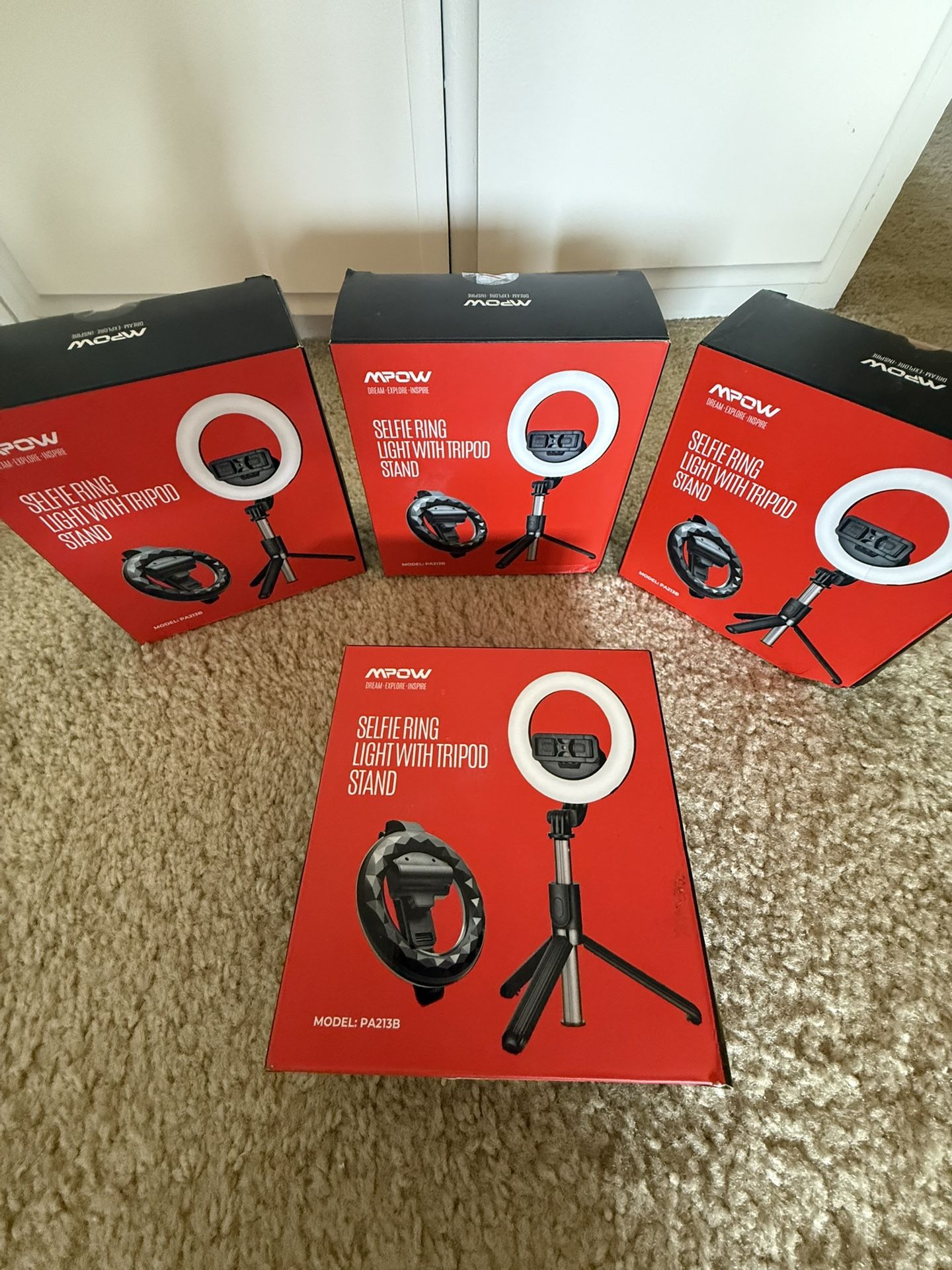 Mpow Selfie Ring Light With Tripod Stand