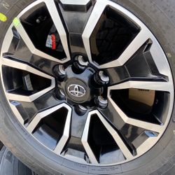 Toyota Tacoma Rims And Tires Like New Condition Size 17s