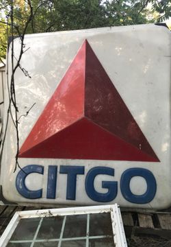 Citgo gas station sign