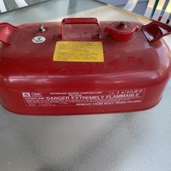 Vintage OMC Outboard Marine 3 Gal Fuel Tank