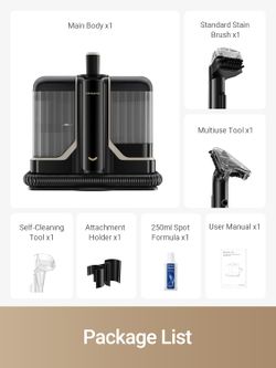 Dreame N10 Portable Carpet Spot Cleaner