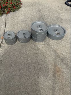 Weight plates set