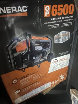 Generac Gas Powered Generator