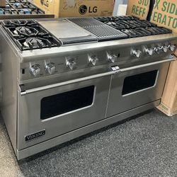 Viking professional Stainless Steel 60” All Gas Range 