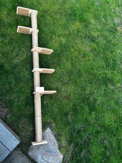 Climbing pole for cats