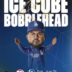 Dodgers Ice Cube Bobblehead 