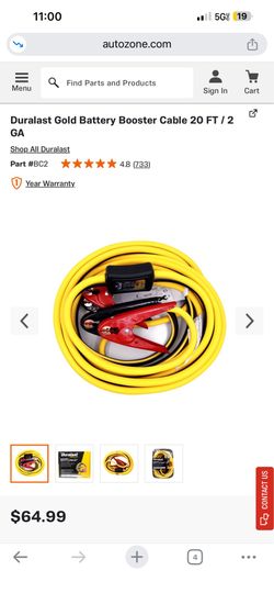 Duralast jumper cables