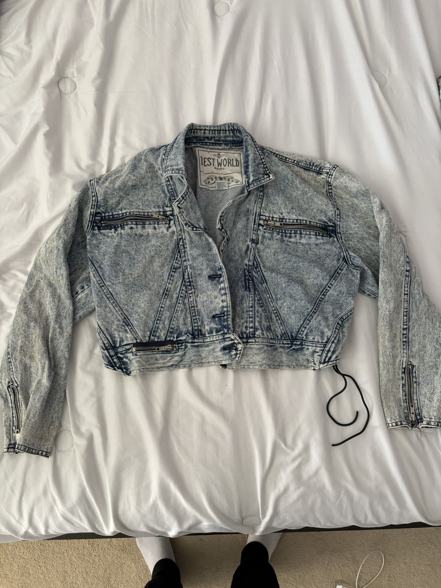 Best World Medium Denim Jacket  