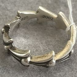 Chrome Hearts Crosstail Ring Size 9