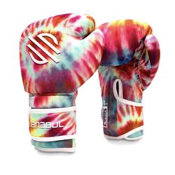 Sanabul Funk Strike Tie Dye Gel Boxing Gloves for Men & Women  10oz 
