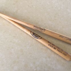 2 MINI “ LOUISVILLE SLUGGER “ BATS - $25 Both