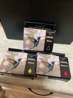 Epson 220XL Remanufactured Ink Cartridges 3-Pack