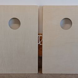 Cornhole Boards With Handles - No Bags