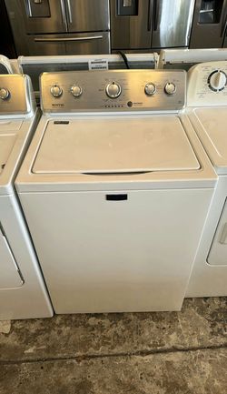 Maytag Top Load Washer - Stainless Steel Drum, Agitator