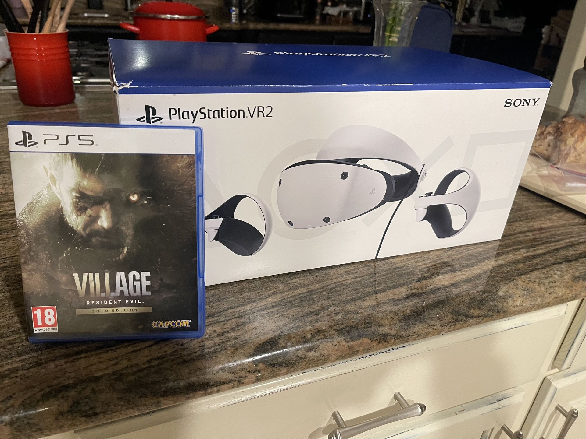 NEW! PS5 VR2 With Resident Evil Village