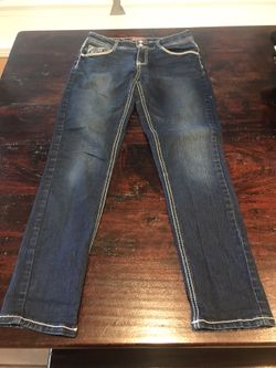 New Revolt By Revolution Girls Jeans Size 14