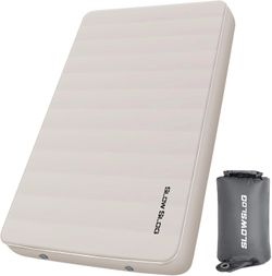 Slow Slog Self-Inflating Sleeping Pad with Portable 4in Thick #2642V R8