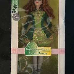 Irish Barbie Pink Label Collectible $200