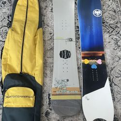 Snowboards and Bag