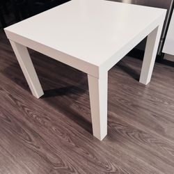 White IKEA Table 
