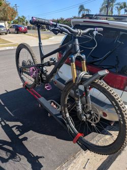 Allen hitch bike rack