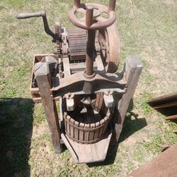 Antique Apple Cider Press