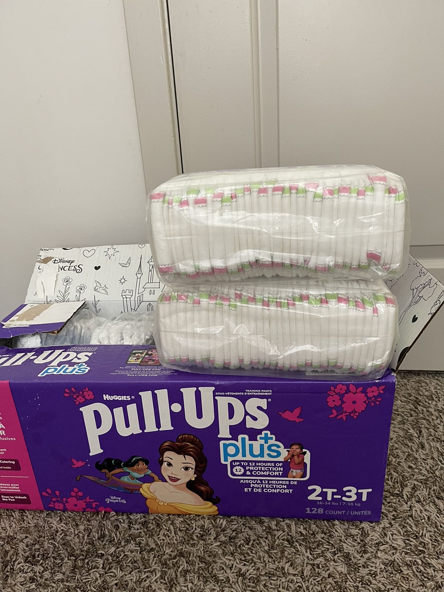 Huggies Pull Ups - Plus 2T-3T Count 64 - Original Packing Not Opened