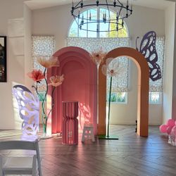 Butterfly And Flower Event Props