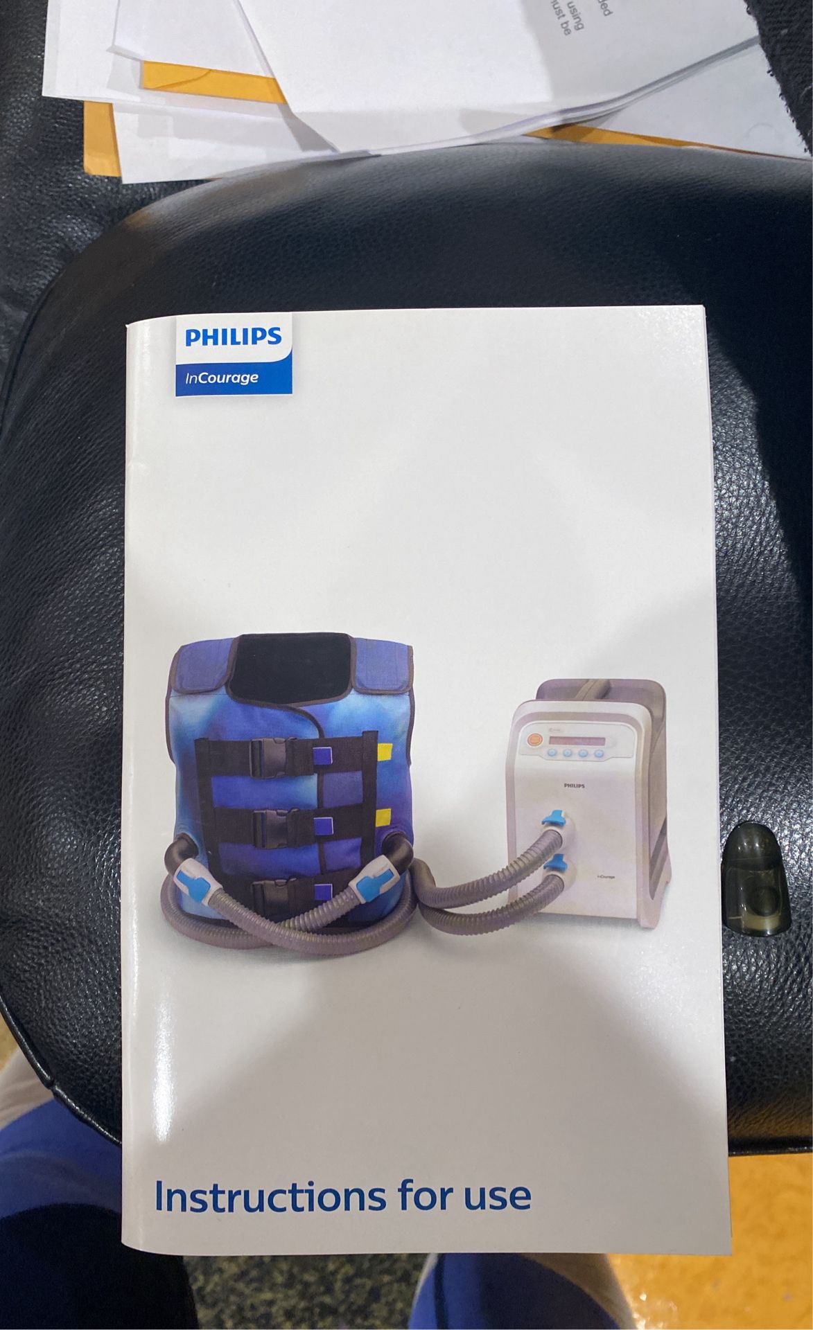 Philips Incourage System Chest Pulmonary Treatment