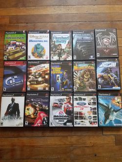 Ps2 games diferents price starting 5