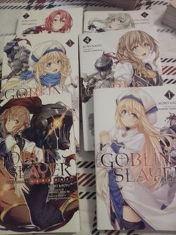 Goblin Slayer Light Novel Lot by Kumo Kagyu
