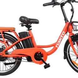 Nakto Pony e-Bike (Orange) - 350W Motor