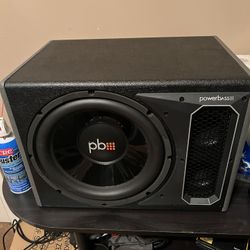 Pb 12” Sub Built In Amp