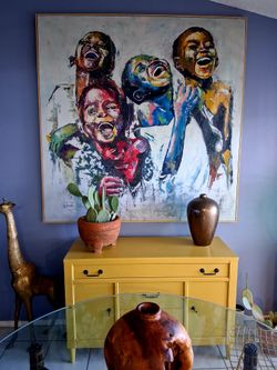 Large Canvas Art. 64×64