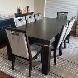 10 piece modern dining room set
