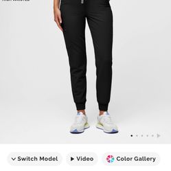 Figs High Wasted Zamora Pants - Latte, Size M