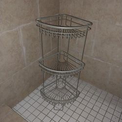 Metal  Freestanding  Bathroom  Shelves 