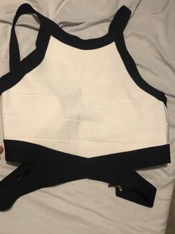 Beautiful Bebe crop top