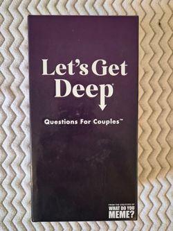 Let's Get Deep (Conversation Cards)