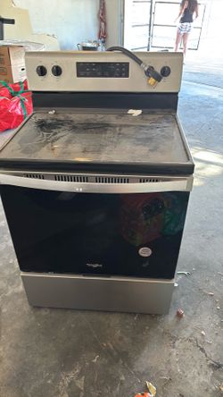 Electric stove whirlpool