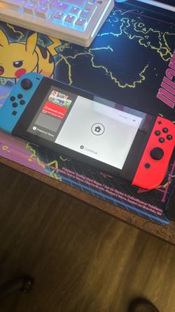 Nintendo Switch V1 Serial XAW7 with Dock and Controller
