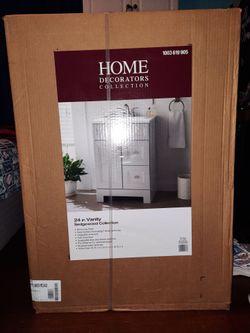 BRAND NEW Home Decorators Collection Sedgewood Collection 24 Inch Combo Vanity 1003-619-905